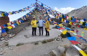 صعود کوهنوردان سیامزگی به قله سبلان