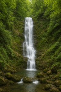 آبشار دودوزن منطقه ویژه گردشگری سیاهمزگی